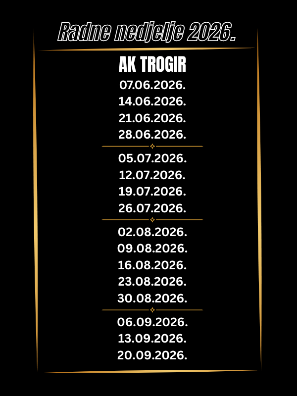 AK Trogir (Alojzija Stepinca 112)